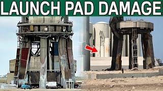 Launch Pad Damaged During The Starship Flight 6!