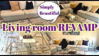 LIVING ROOM Decor | REVAMP my LIVING ROOM | REDECORATING my living room | Refreshing my LIVING ROOM