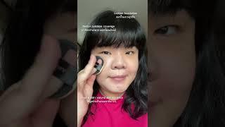 Jung Saem Mool Skin Nuder Cover Layer Foundation (try on) #shorts #makeup #kbeauty