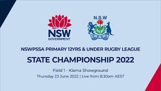 2022 NSWPSSA Primary 12 Years & Under Rugby League Championship - Day 3 Kiama Showground