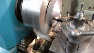 Grosse Radien auf der Drehbank herstellen Large radius on lathe