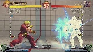 1P (Ken) vs POONGKO (Seth) - USF4 Match *1080p*