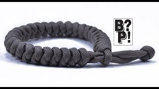 Make the "Snake Knot" Paracord Bracelet w/ Mad Max Style Closure  - BoredParacord.com