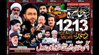 Live Majlis e Aza 12 13 Dec 2024 Markazi Imam Bargha Gulsitan Zahra Narowal