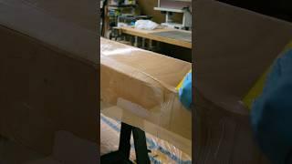 Structure for the Kayak - Fiberglassing the Hull