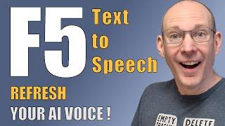 F5 Text to Speech Tutorial | Hit "Refresh" on Your AI Voice!