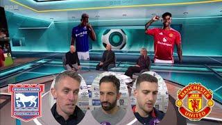 MOTD Ispwich Town vs Man United 1-1 Pundits react to Ruben Amorim Debut  | Ruben Amorim Interview