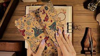 ASMR Decorating a Creative Journal [3Hour] Collage journaling Relaxing Sounds 다꾸 | hwaufranc