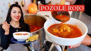 Mexican food recipe small protion POZOLE ROJO RECIPE | Views on the road