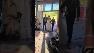 lauren walking down the isle