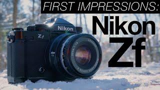 FIRST IMPRESSIONS: Nikon Z f