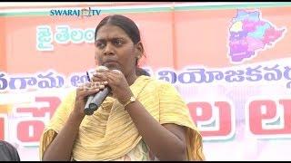 Balalakshmi OUJAC Speech in Bachannapet