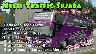 MULTI TRAFFIC SUJABA||kodename multi traffic sumatra jawa bali bussid v4.3.2