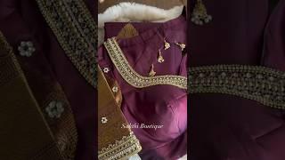 wedding special beautiful bridal blouse design#shorts #shortvideo #blousedesign #fashion