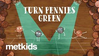 Why Do Pennies Turn Green? | Create with #MetKids Microscope