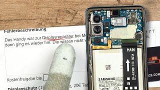 Elektrofachmarkt zerstört Handy! - Samsung Galaxy A53 zeigt kein Bild