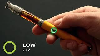 How to use your Fluent vaporizer pen.