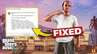 How to Fix Script hook V Critical Error | GTA5 | Update Error December 2024