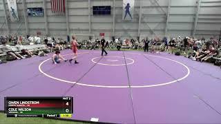 120 Lbs 2nd Wrestleback (16 Team) - Owen Lindstrom, North Dakota Vs Cole Wilson, Virginia 5ac9