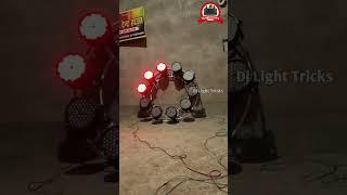 10 Led Par Light Ring Running In Dmx 512 || Dj Light Tricks