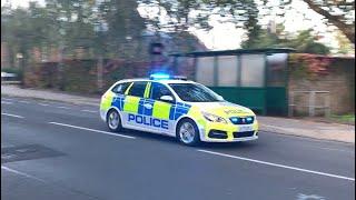 suffolk constabulary IRV responding on princes street