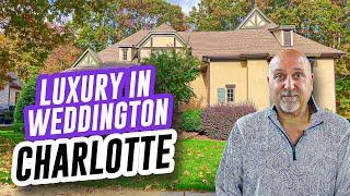 HOMES FOR SALE IN SUBURBAN CHARLOTTE -  WEDDINGTON  LUXURY REAL ESTATE