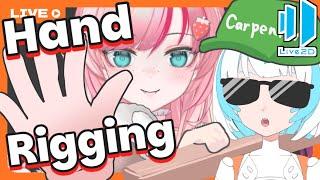 Drawing & Learning How to rig Live2D hands tracking: Separating art! (EN/JP) 693