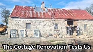 Stone Cottage Renovation drives us potty!