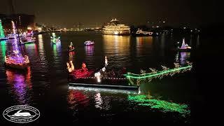 2022 Savannah Boat Parade of Lights - Bailey Custom Boats