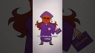Graduated college at last!  #art #graduation #college #animatic