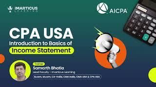 Introduction to Income Statement | US CPA | Imarticus Learning's Certified Public Accountant USA