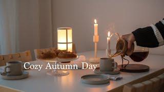 Cozy Autumn Day I Rainy Day Baking I Grocery, Salmon Soup I Nordic life