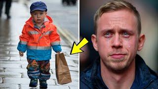 The boy left the house every day with food. Following him, the father could not hold back his tears!