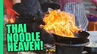 Bangkok’s Impossible Pad Thai Noodles! Thai STREET FOOD Magic on Bangkok's Michelin Food Street!