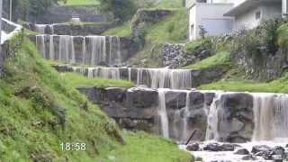 Gewitter vom 4. August 2014 - Teil 1 Innere Dorfbach Gersau