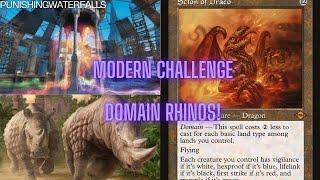 Modern Challenge w. Domain Rhinos! Deck looked neat and it slapped!