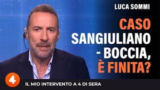 Caso Sangiuliano Boccia è finita?