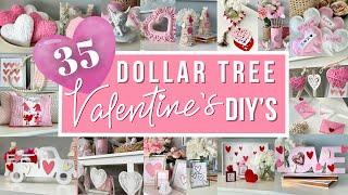 35 DOLLAR TREE VALENTINES DAY 2025 DIYs | Easy High End VALENTINE'S Day DIY VALENTINE'S Crafts 2025