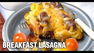 Breakfast Lasagna Recipe by Swaggerty's Farm®