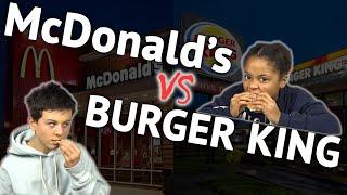 German Kids try McDonald's vs. Burger King