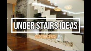 INTERIOR DESIGN FOR SMALL HOUSE | UNDER STAIRS IDEAS | CozyChic Design