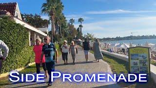 SIDE Promenade HEUTE LIVE. Strand. Meer. Türkei 14 November 2024  #antalya #side #sideturkey