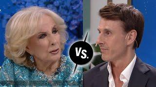 "A USTED NO LE INTERESA LA VERDAD, LA OPERARON": fuerte discusión entre García Moritán y Mirtha