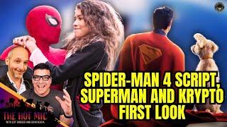 Tom Holland Excited Over Spider-Man 4 Script, Superman and Krypto First Look - THE HOT MIC