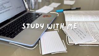 5 HR study with me (with lofi music) || NO BREAKS