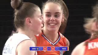 Highlight VNL 2024: Netherlands vs Serbia 3-1 | Volleyball Nations League 2024 Men - Moji