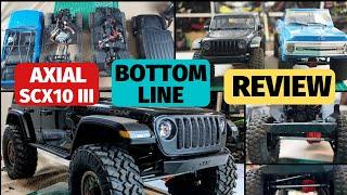 Axial SCX10 III Full Review - Strengths, weaknesses and unbiased review