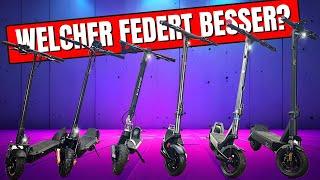  E-SCOOTER KOMFORT CHECK!  E-Scooter im Vergleich! #joyor #vmax #epowerfun #trittbrett #slidefox