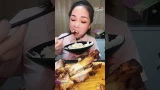 Braised Pork Belly with a Rice Dish, Tasting Show, #mukbang #asmr #먹방