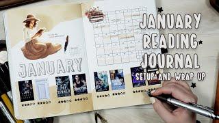 January 2025 Reading Journal | setup + books I read